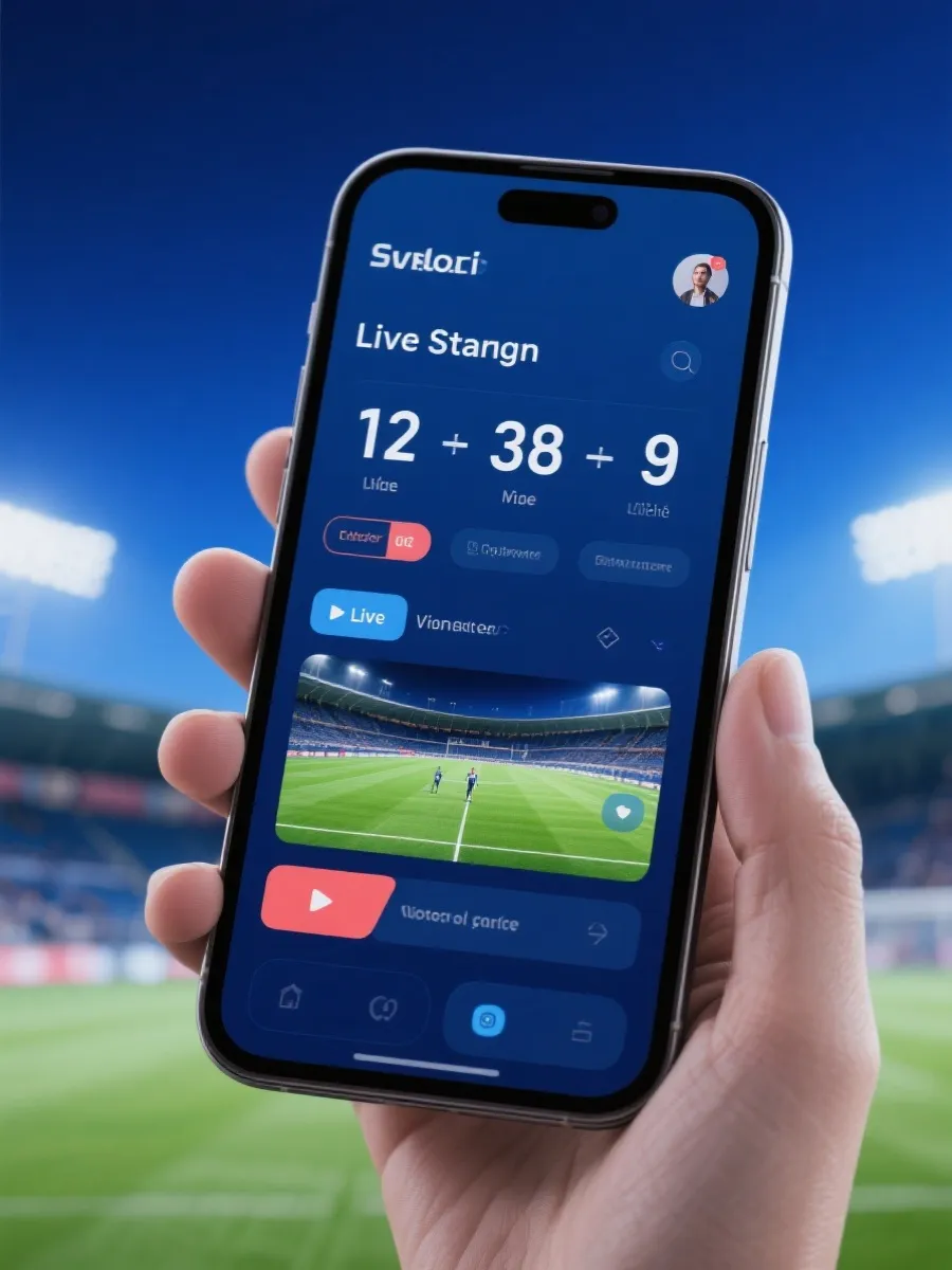 YY体育APP移动端观赛界面展示